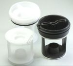 Flusensieb-Kit für Whirlpool Waschmaschine 482000022624 3-teilig