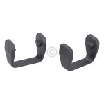Klammer Set für Türscharnier GAGGENAU 10020041 in Kaffeemaschine 2Stk