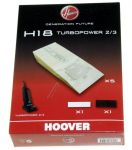 H18 Turbopower Staubsaugerbeutel Candy/Hoover 09173709 5 Stück Papier