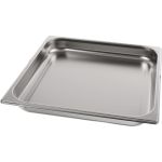 Garbehälter Dampfschale Edelstahl, Größe L, 354x344x40ungelocht 11037094