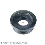 Gummi-Siphonmanschette 1 1/2" 40/50mm