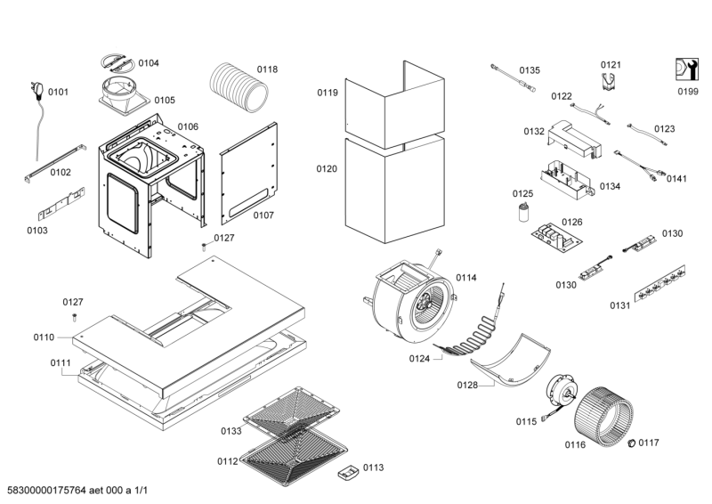 Ersatzteile_LC45SK952W_2F03_Bild_1