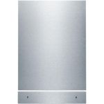 Außentür Edelstahl Vorsatztüre mit Sockelverkleidung für In 00687853