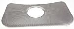 Filterplatte für Geschirrspüler Whirlpool 482000092960 Edelstahl