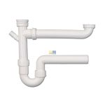 Doppelsiphon 1 1/2"x40mmØ