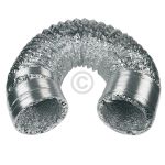 Abluftschlauch 125er Rundsystem 5m Aluminium schwer u.a. für Dunstabzugshaube