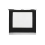 Außentür Edelstahl komplett"NeffLight" 00681472 Bosch