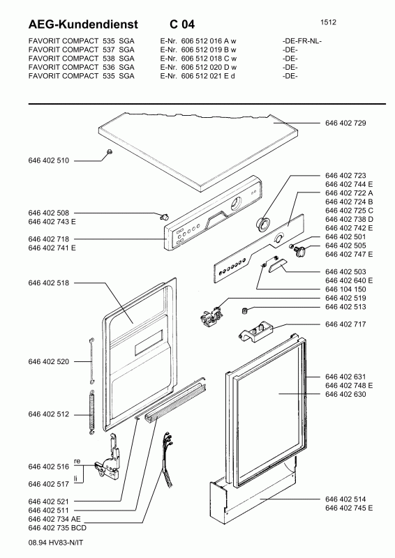 Ersatzteile_Favorit_Compact_536_W_60651202000_Bild_1