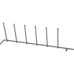 Klappstachel Oberkorb, rechts, hinten, silber 12033295