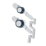 Tastenkappe 2fach Bauknecht 481241029588 für Waschmaschine Toplader