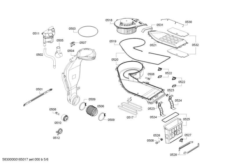 Ersatzteile_Siemens_iQ300_wash_26dry_6.5_2F4kg_WD12H360TI_2F01_Bild_5