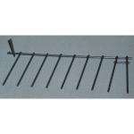 Klappstachelreihe links hinten für Unterkorb Beko 1781930200 in Geschirrspüler