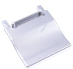 Liebherr Kühlschrank Türlagerabdeckung 743793500 silber oben außen