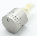 Bediendrehknopf für Ofen Amica 9053960 Versenkknebel, Edelstahl