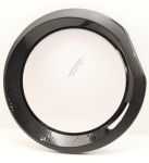 Bullaugenrahmen links Chrom für Waschmaschine Candy Hoover 70008943 Außenring Tür