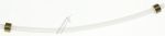 PTFE-Schlauch mit Buchsen für Kaffeemaschine Delonghi 5513216341 DI2-DE4, 125mm, EC820
