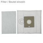 Filterbeutel AEG 9001669796 GR50S für Bodenstaubsauger 4Stk + Filtermatte