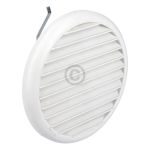 Lüftungsgitter DN100 Meltem 200369 M-WRG-LGR rund für Wohnraumlüfter