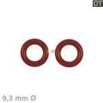 Dichtung 9,3mmØ für Dampfrohr / Auslaufventil, 2 Stück