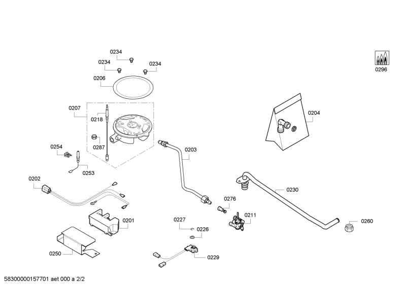 Ersatzteile_1W_HE_C30F_SE_SEMI_PROFI_ES326AB21E_2F01_Bild_2