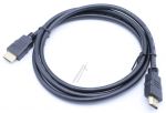Hdmi 2.1 Kabel für Fernseher & Telefonie Com 1,5m schwarz Stecker-Stecker