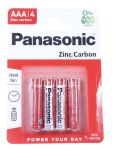 Panasonic AAA-Batterien R03RZ4BP für Staubsauger 4er Blister