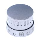 Knebel für Ofen Amica 9071839 Drehgriff Edelstahl