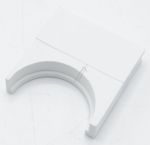 Schlauchhalter Waschmaschine Candy/Hoover 80001753 Ablauf