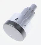 Drehknopf für Ofen Amica 9093657 Edelstahl, transparent, 1100