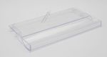 Gefrierfachklappenabdeckung für Kühlschrank Vestel 42327174 transparent, vorn