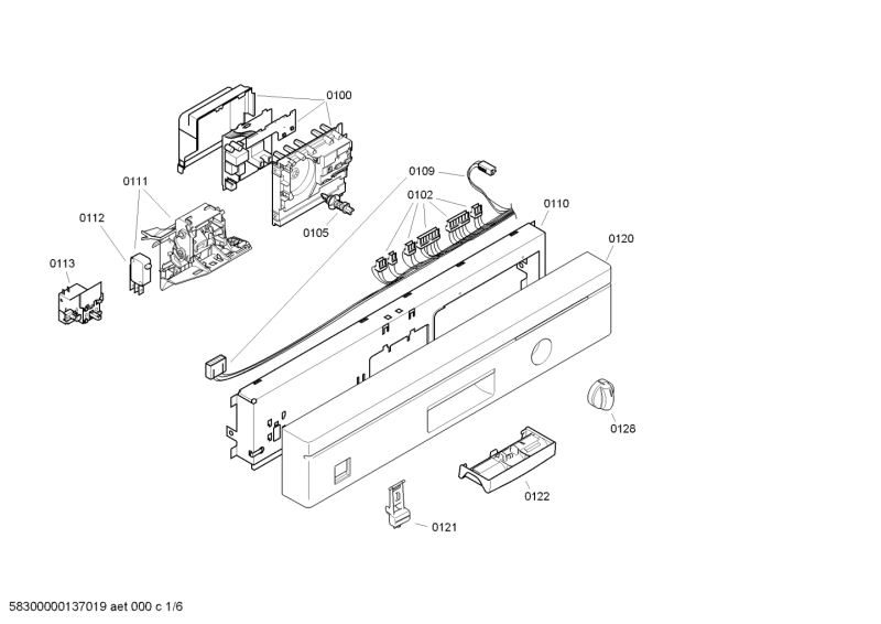Ersatzteile_SE45E832SK_2F26_Bild_1