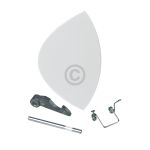 Türgriff wie INDESIT C00075323 weiß komplett für Waschmaschine Waschtrockner