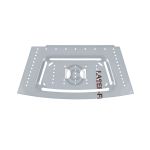 Abtropfschalenabdeckung silber 00642365 642365 Bosch, Siemens, Neff