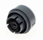 Schalterknebel für Trockner Whirlpool Indesit 482000023324 grau digital LED