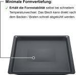 Emailliertes Backblech für Bosch-Backofen 11029050 455x375x30mm
