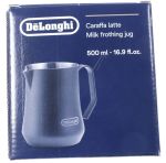 Milchaufschäumkännchen für DeLonghi Kaffeemaschine AS00006520 500ml schwarz