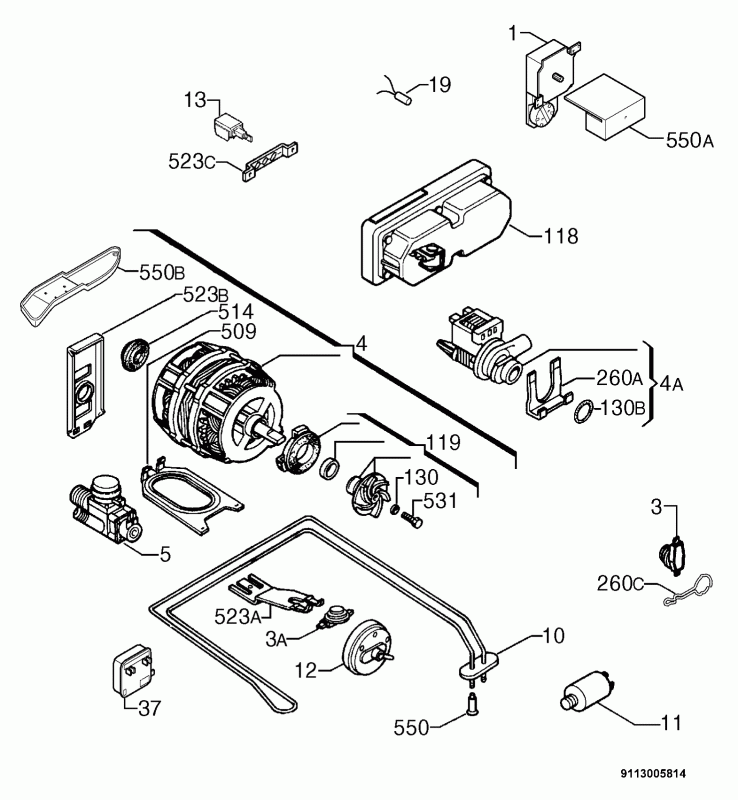 Ersatzteile_ESI430W_91174100801_Bild_6