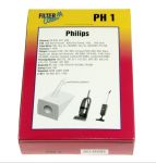 Ph1-Staubsaugerbeutel für Staubsauger Filterclean 000024KA 10+1 Beutel