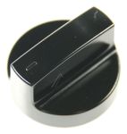 Bedienknopf für Herd Whirlpool Indesit 488000502470 Temperaturregler Schwarz