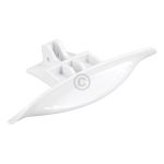 Türgriff weiß passend für Ariston C00116580 für Waschmaschine 10108343