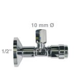 Eckventil 1/2"x10mm