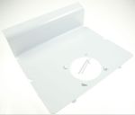 Verdampfergehäuse für Kühlschrank Beko C00869061 Edelstahl