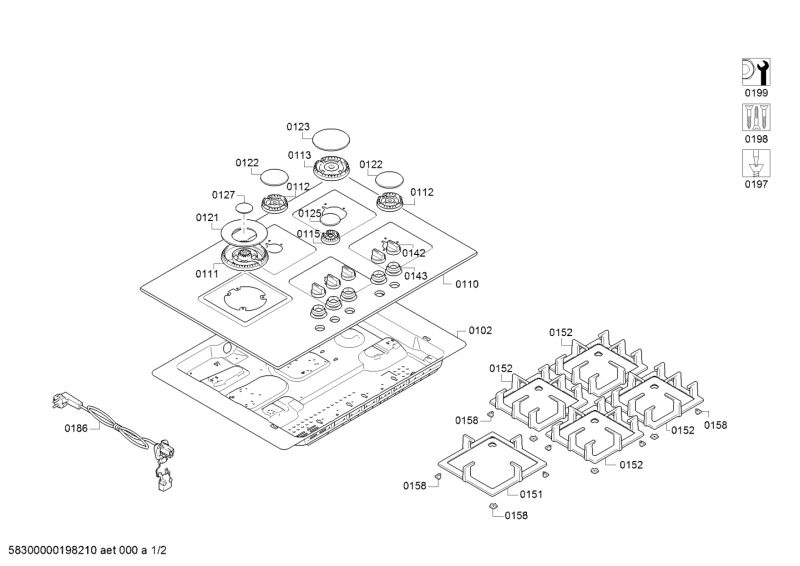 Ersatzteile_MG_75F_4G_2B1W_FLAG_4kw_SIEMENS_SV_EP7A6SB20_2F01_Bild_1