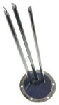 Heizflansch für Heizung Hisense Gorenje 722596 Heizelement Flansch