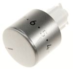Drehknopf Energieregelung für Backofen Electrolux AEG 140062215011 Inox Markierung 0-9