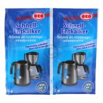 Entkalker ORO-fix 4201 für Kaffeemaschine Wasserkocher 2x15g