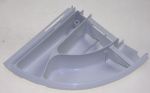 Waschmittelbehälter für Whirlpool/Indesit Waschmaschine 482000023512 weiß, Kunststoff