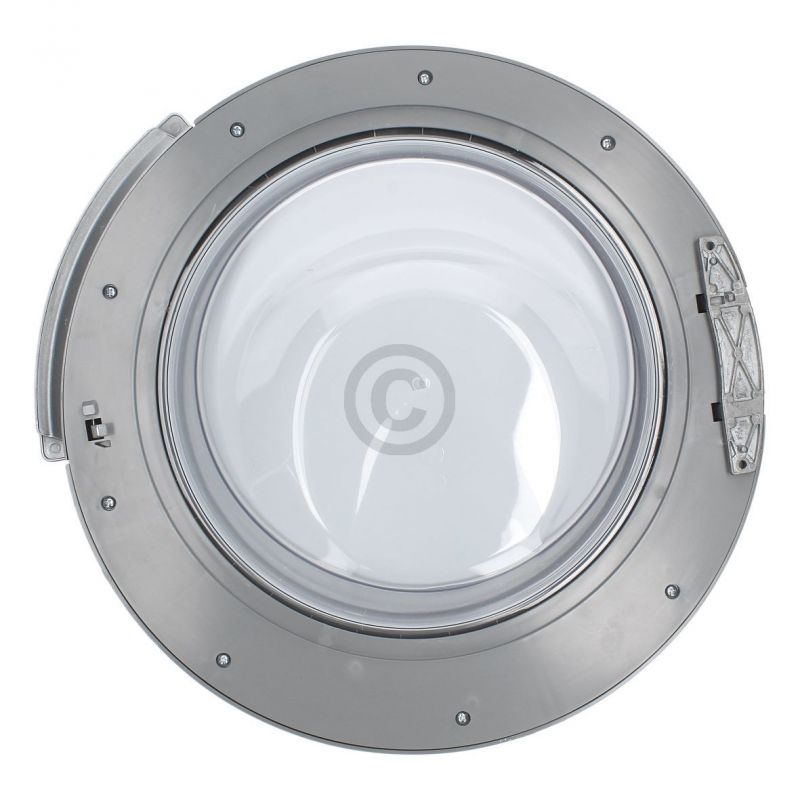 SIEMENS 00704287 Tür komplett weiß/grau für Waschmaschine 