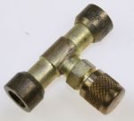 Messingkupplung mit Schrader-Ventil Typ 00 für Waschmaschine Lokring L13000778 Abluftrohr, Anschluss