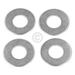 Unterlegscheibe Set für Antriebsachse Rührschüssel BOSCH 00027877 an Küchenmaschine 4Stk